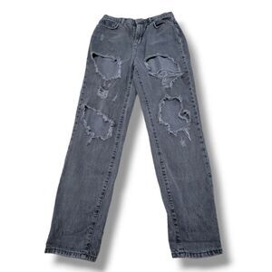 BDG Jeans Size 29 W30"xL31" Urban Outfitters Mom High Rise Jeans Destroyed Jeans